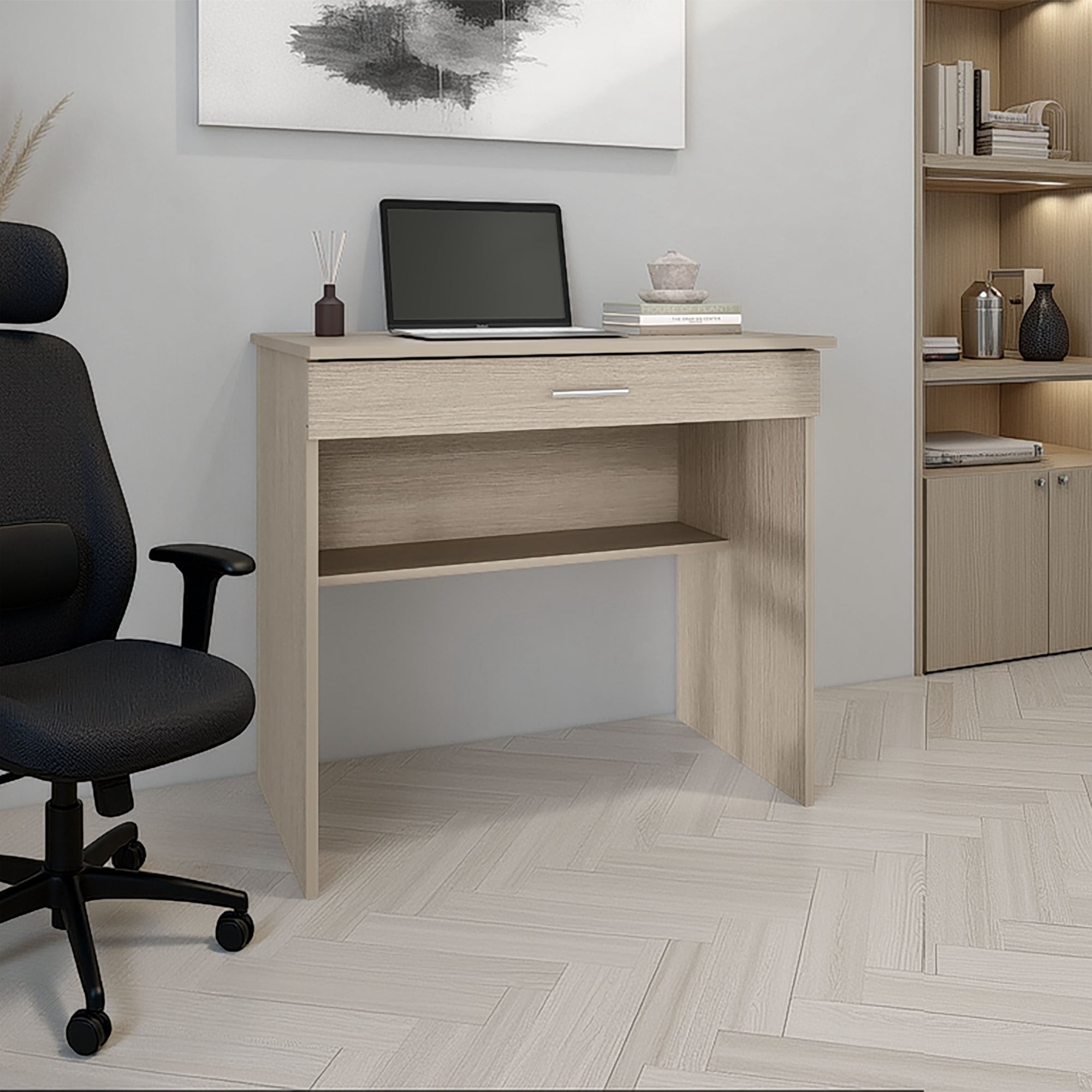 ESCRITORIO RECTO 1 CAJON OFFICE 73X80X49,8 CM CARTAGENA - 5
