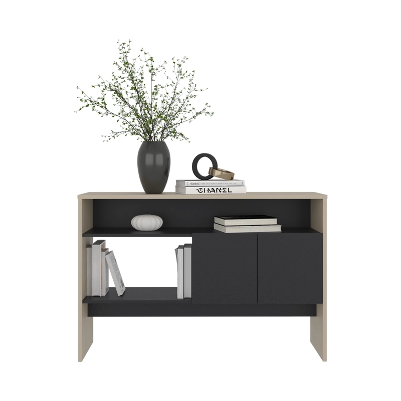 ARRIMO 2 PUERTAS CLASSIC COLOR 80,7X120X35,6 CM CARTAGENA Y WENGUE - 4
