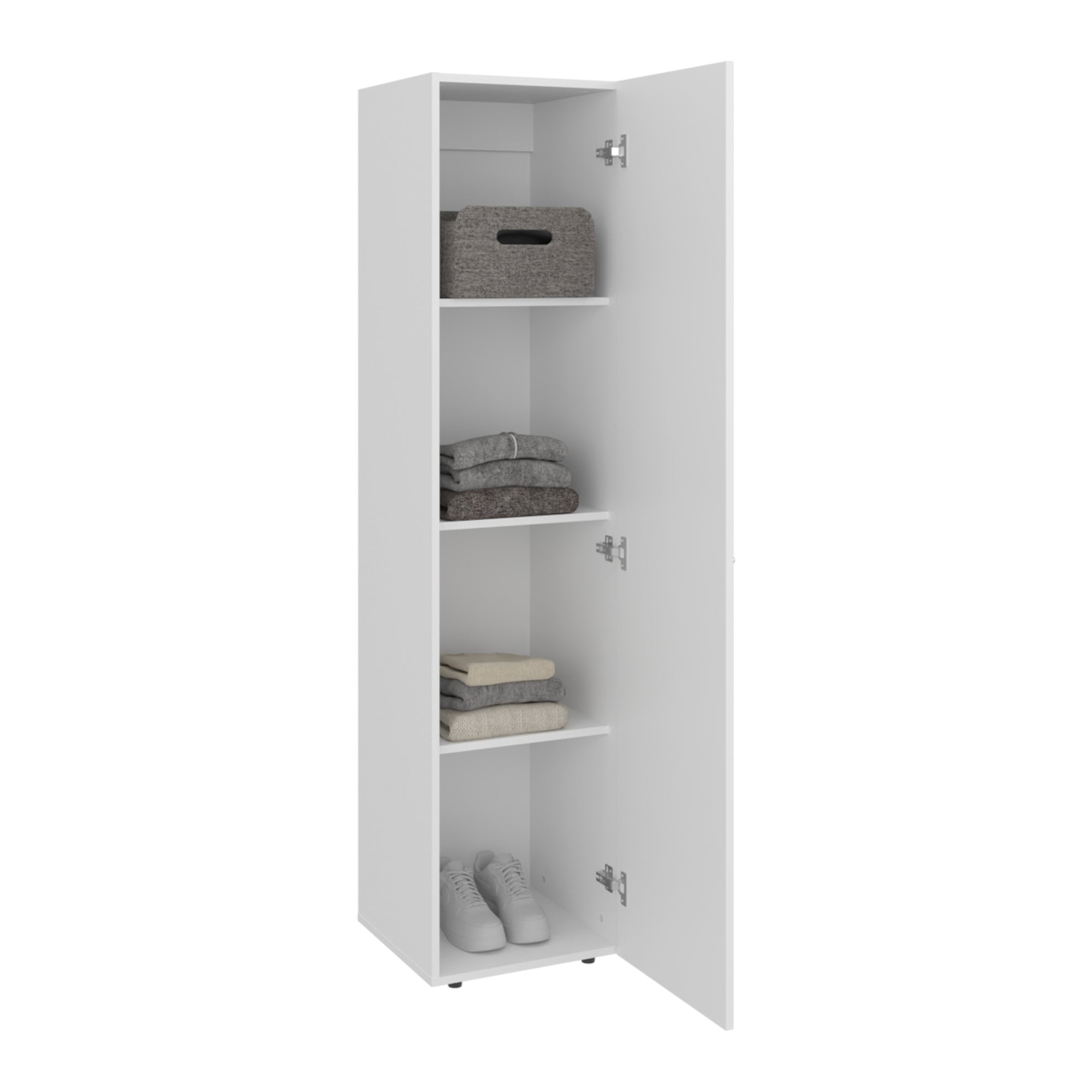 CLOSET 1 PUERTA TUHOME DREAMS BLANCO 170X40X40,2 CM - 3