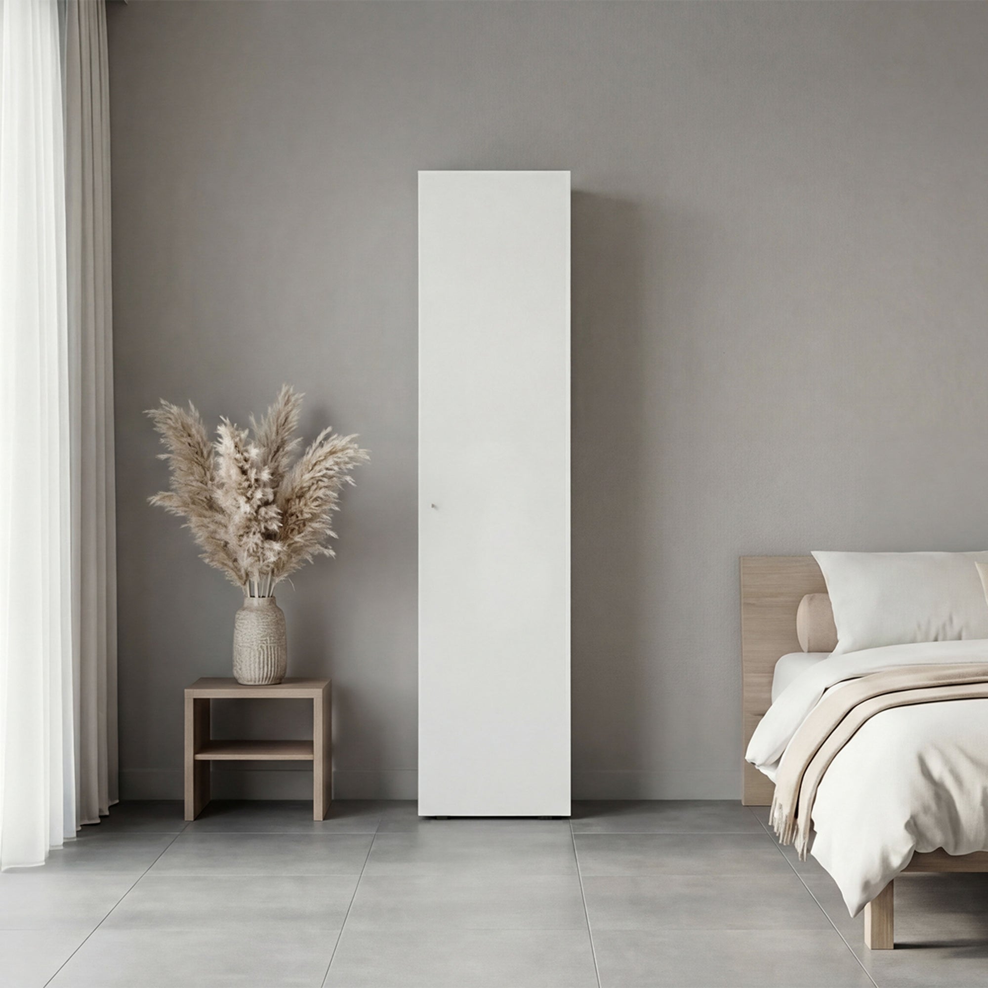 CLOSET 1 PUERTA TUHOME DREAMS BLANCO 170X40X40,2 CM - 5