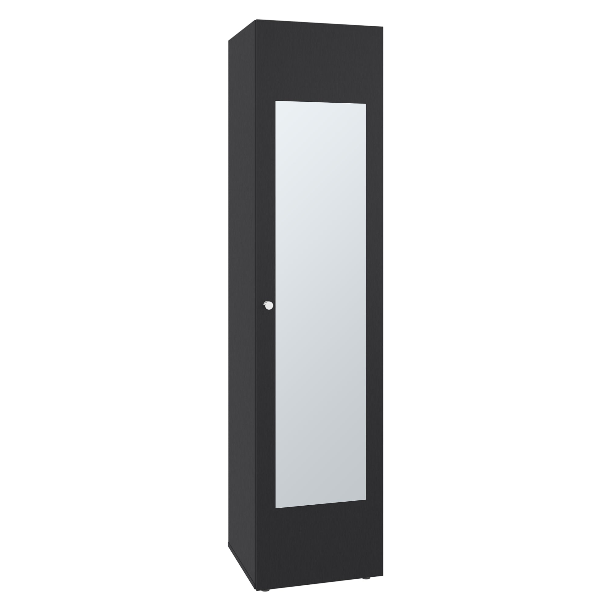 CLOSET 1 PUERTA CON ESPEJO TUHOME DREAMS WENGUE 170X40X40,2 CM - 1