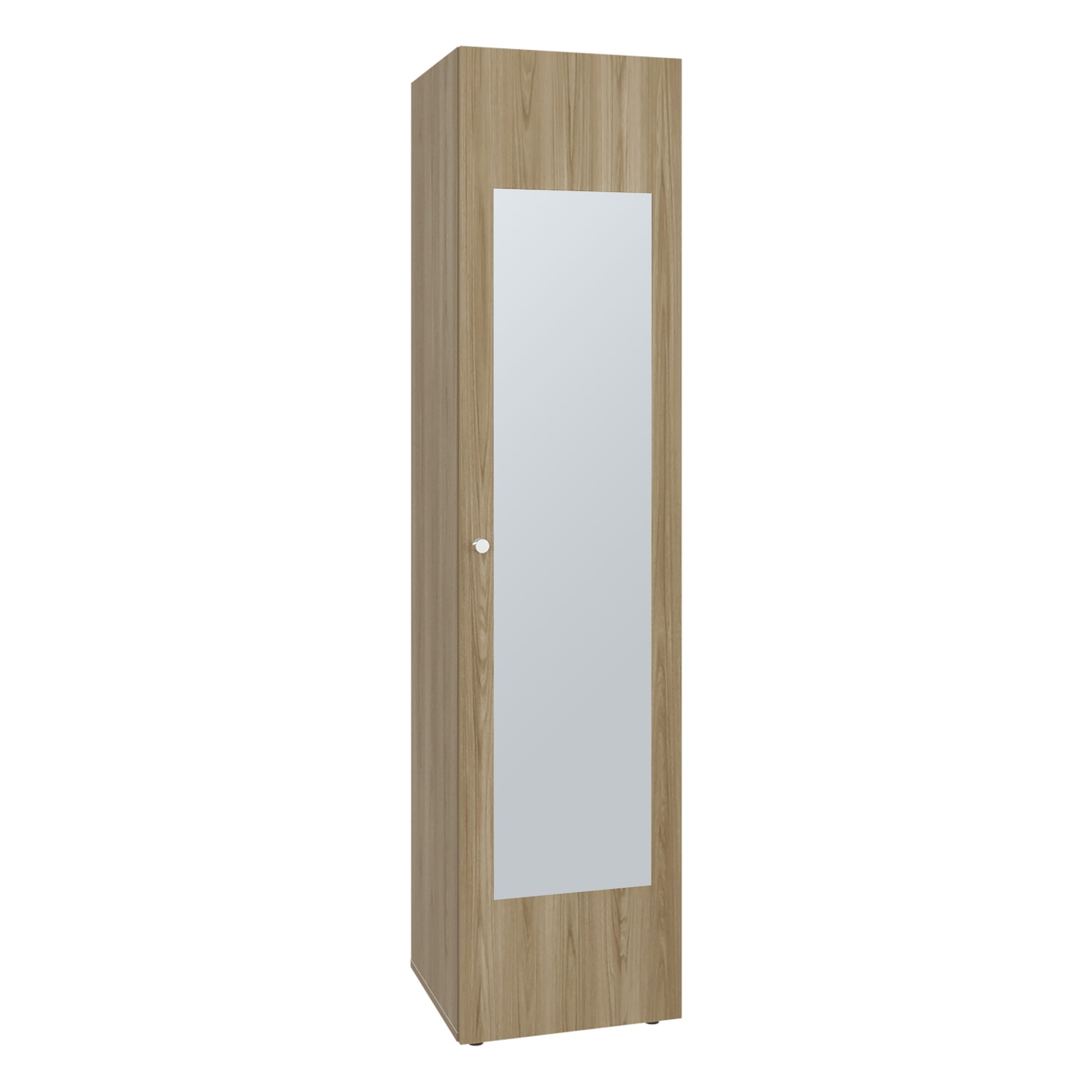 CLOSET 1 PUERTA CON ESPEJO TUHOME DREAMS WENGUE 170X40X40,2 CM - 1
