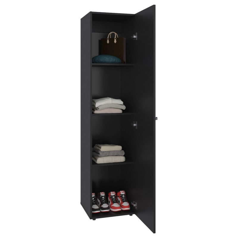 CLOSET 1 PUERTA CON ESPEJO TUHOME DREAMS WENGUE 170X40X40,2 CM - 3