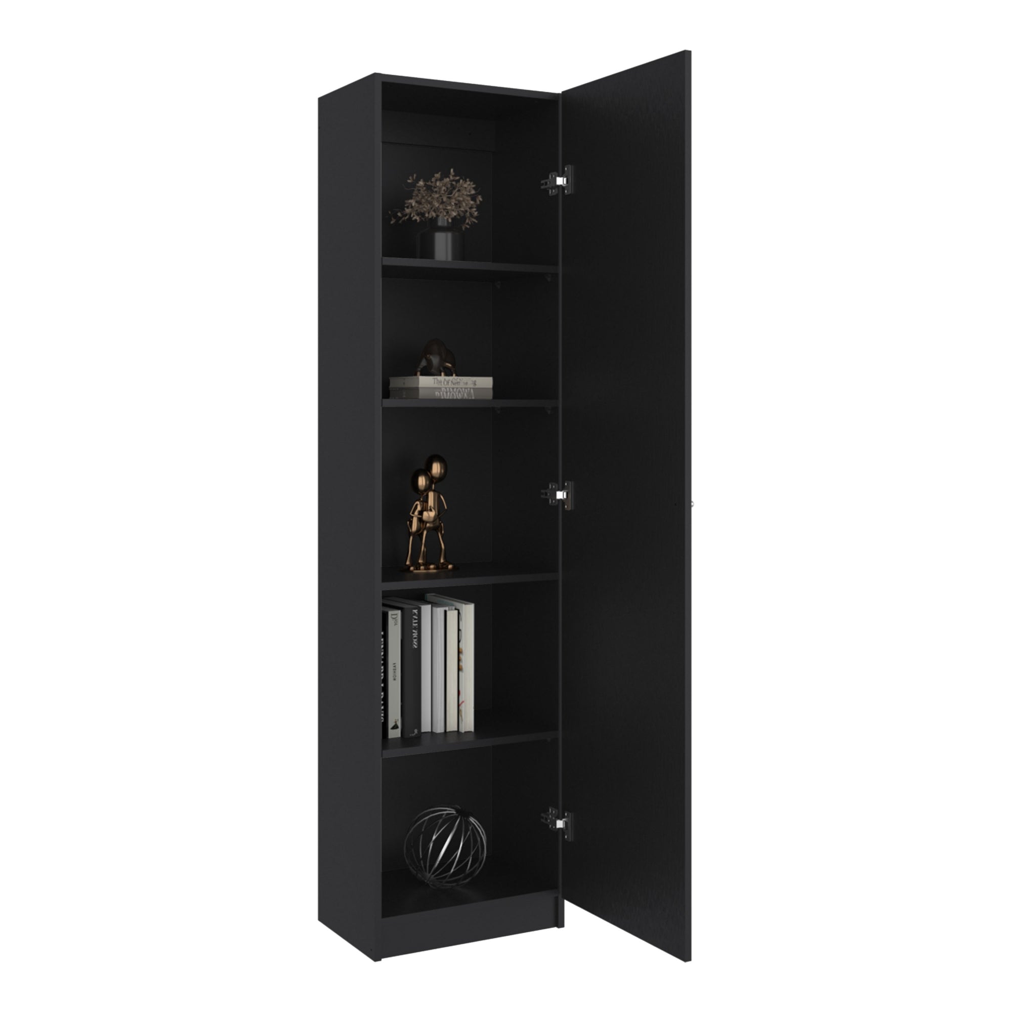 ESTANTE 1 PUERTA HOME-E5 BLANCO 180,6X45X31,4 CM - 3