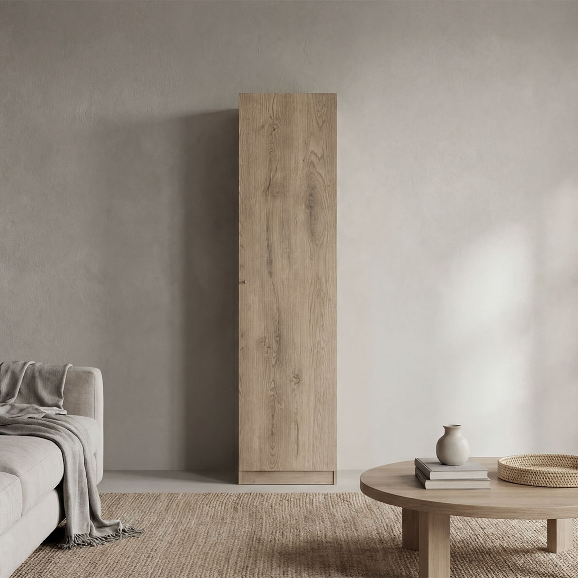 ESTANTE 1 PUERTA HOME-E5 BLANCO 180,6X45X31,4 CM - 5