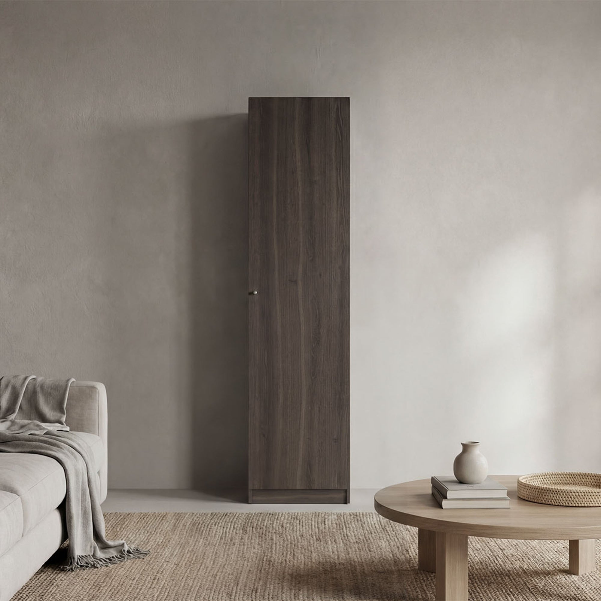 ESTANTE 1 PUERTA HOME-E5 BLANCO 180,6X45X31,4 CM - 5