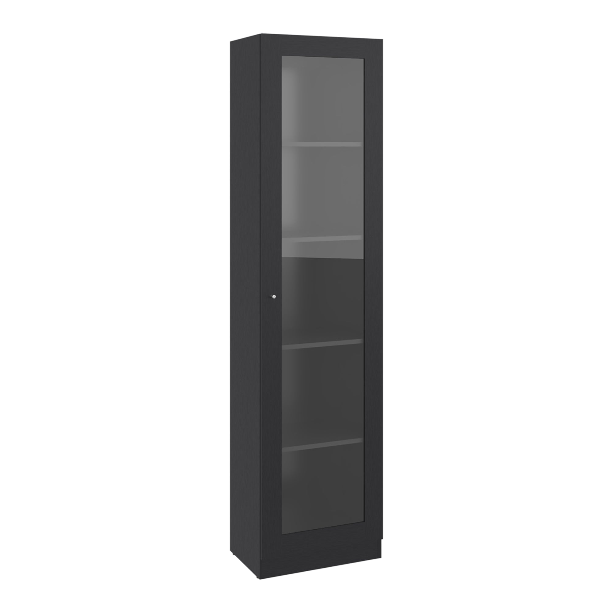 ESTANTE VITRINA 1 PUERTA HOME-E6 MILAN Y BLANCO 180,6X45X31,3 CM - 1