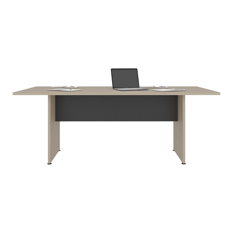 MESA DE REUNION HOME OFFICE M-200 CARTAGENA Y WENGUE 75X200X100 CM - 4
