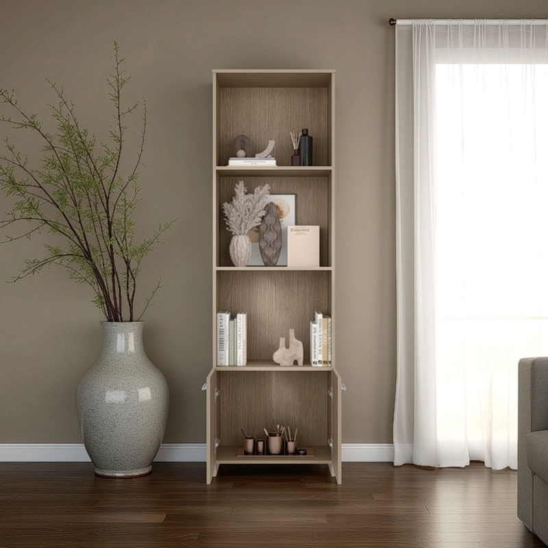 BIBLIOTECA 2 PUERTAS OFFICE CARTAGENA 181,5X55,1X26,5 CM - 6
