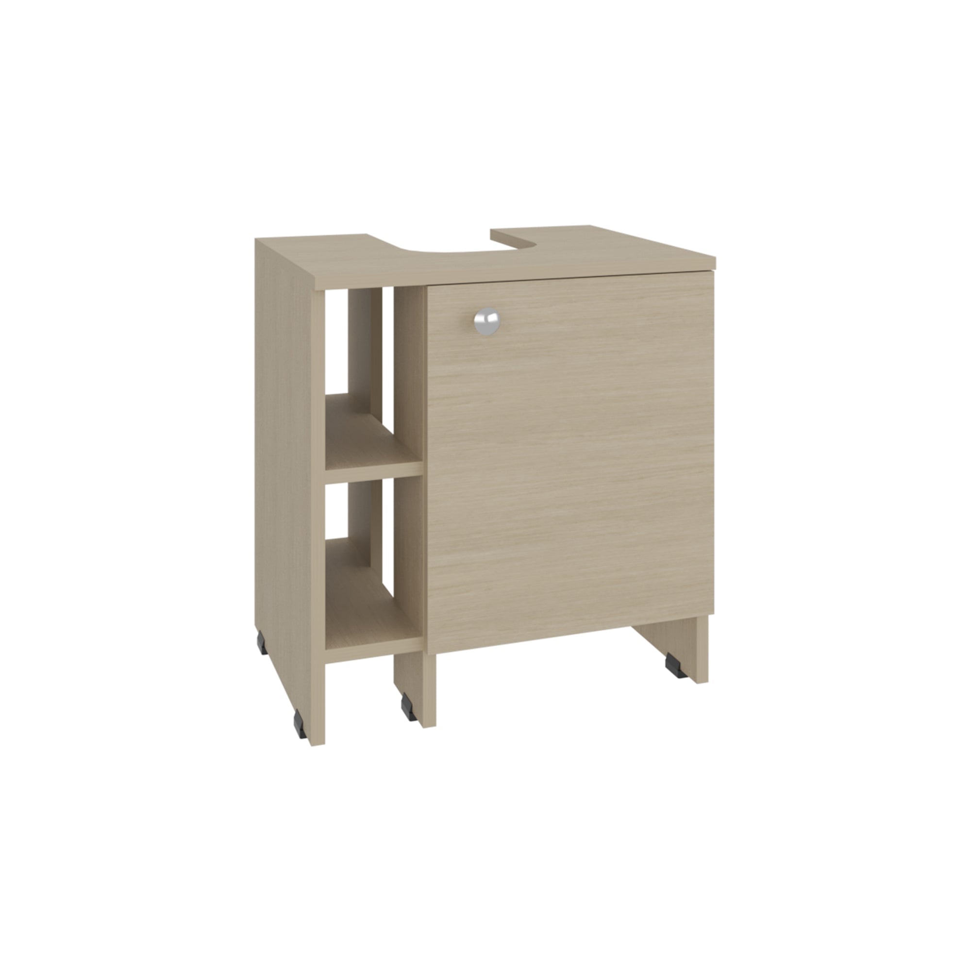 MUEBLE PARA LAVAMANOS 1 PUERTA BASIC CARTAGENA 50,9X47X37,4 CM - 1