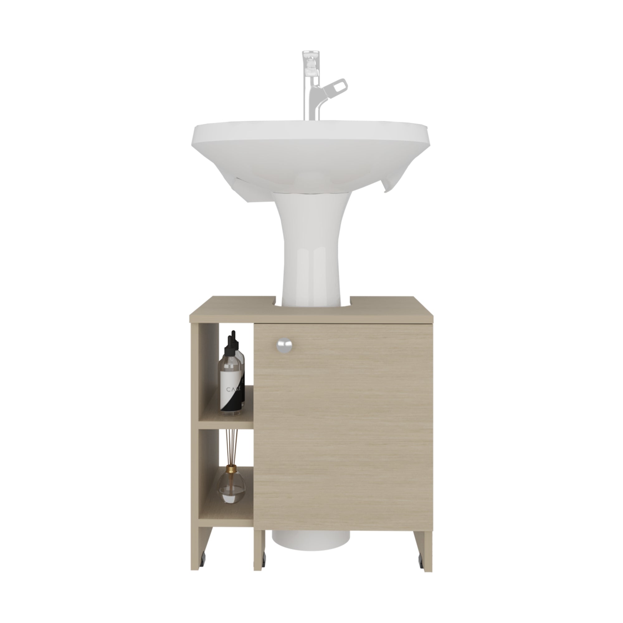 MUEBLE PARA LAVAMANOS 1 PUERTA BASIC CARTAGENA 50,9X47X37,4 CM - 4
