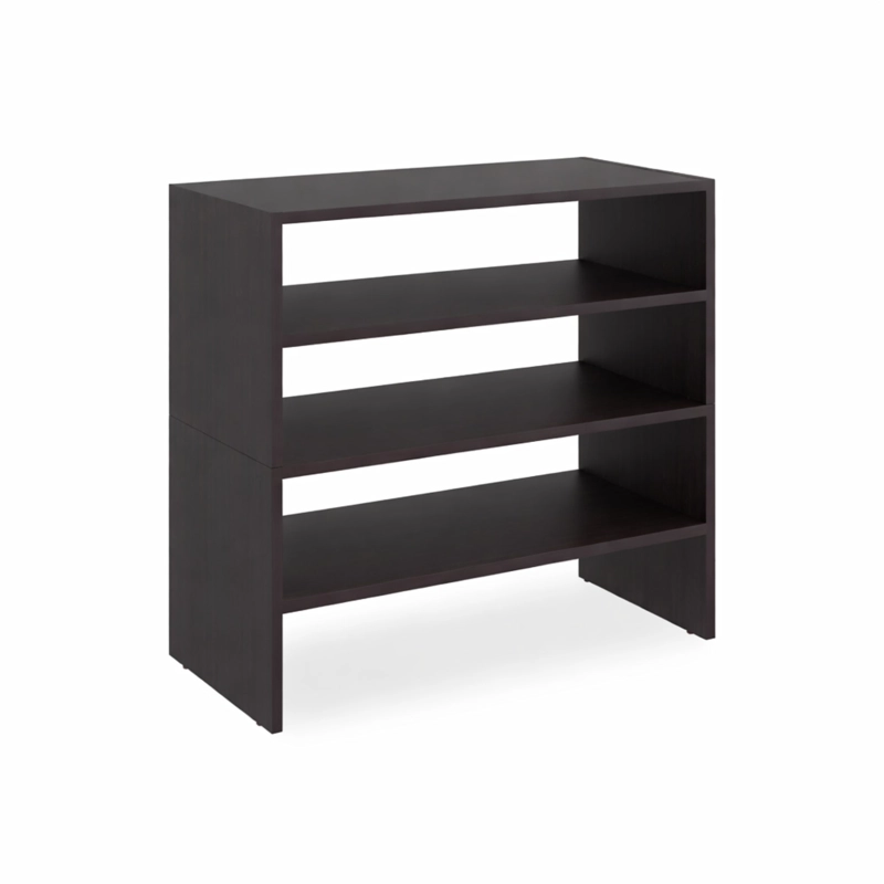 MODULO ZAPATERO Z-72 APILABLE 4 NIVELES NEGRO - 2