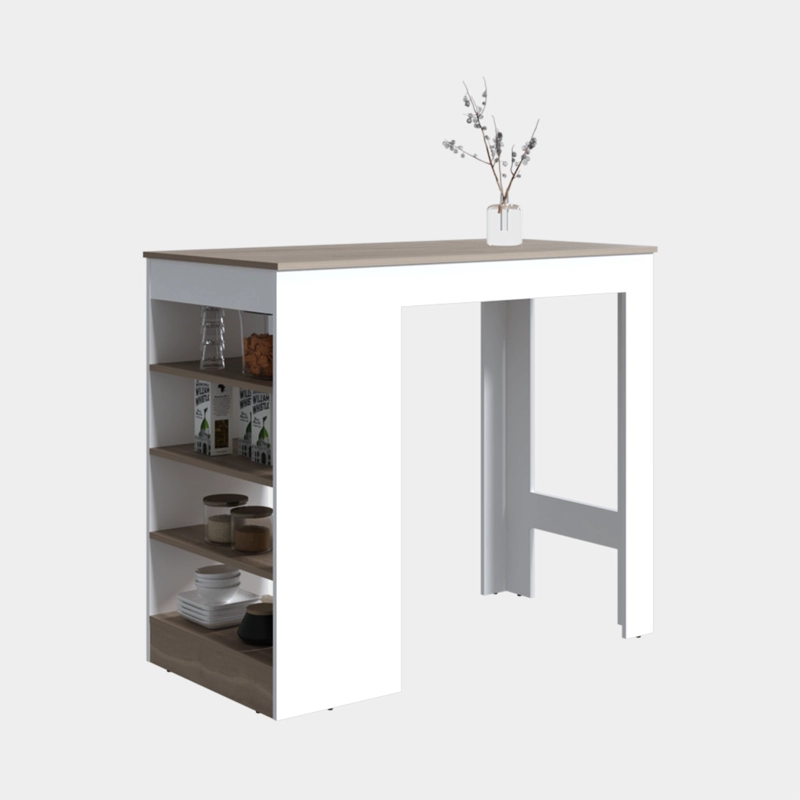 ISLA DE COCINA GREER 102X119,8X59,8 CM BLANCO Y POSITANO - 4