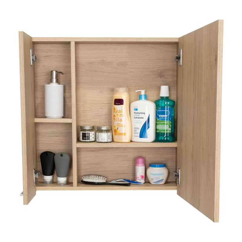 GABINETE DE BAÑO SINES 60X60X14.9 CM ROVERE - 5