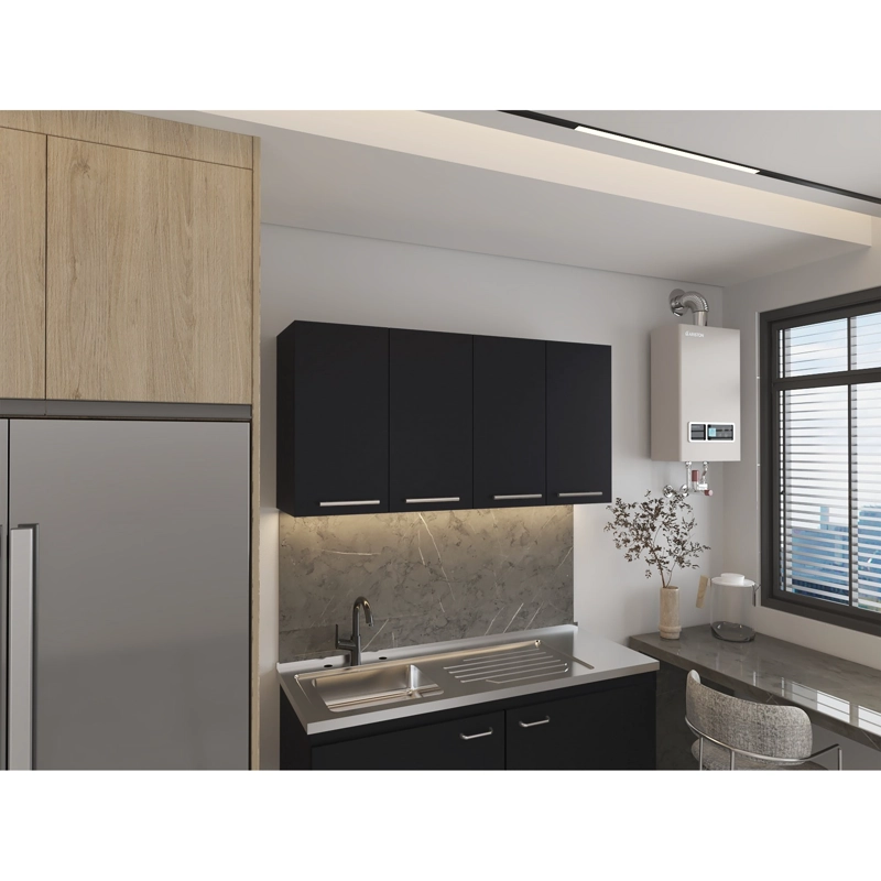 MUEBLE SUPERIOR COCINA 4 PUERTAS BAZAGLI 60X120X33,5 CM - 6