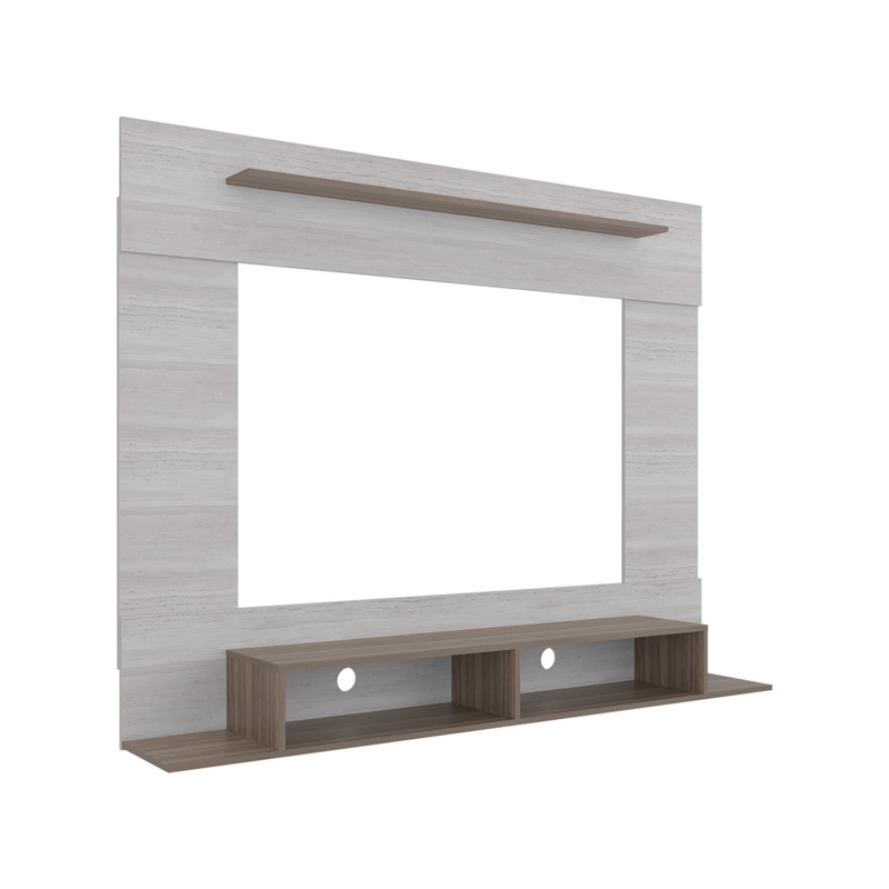 PANEL TV70' MONTANA 141X180X30 AVELLANA Y TIVOLI - 2