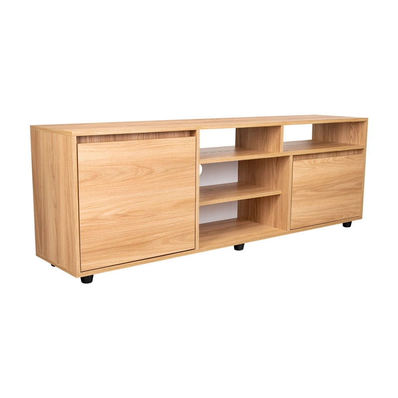RACK TV70' PINO 2 PUERTAS 55,0X160,0X35,2 CM FRESNO EUROPEO - 2