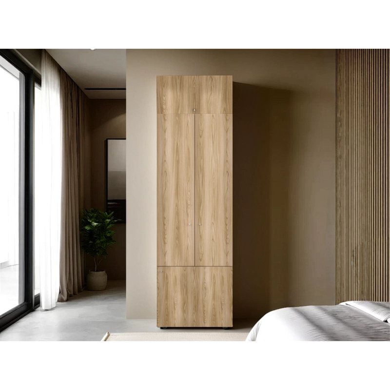 COMBO CLOSET 4 PUERTAS + MODULO SUPERIOR DREAMS FRESNO 200,0X60,0X40,2 CM - 1