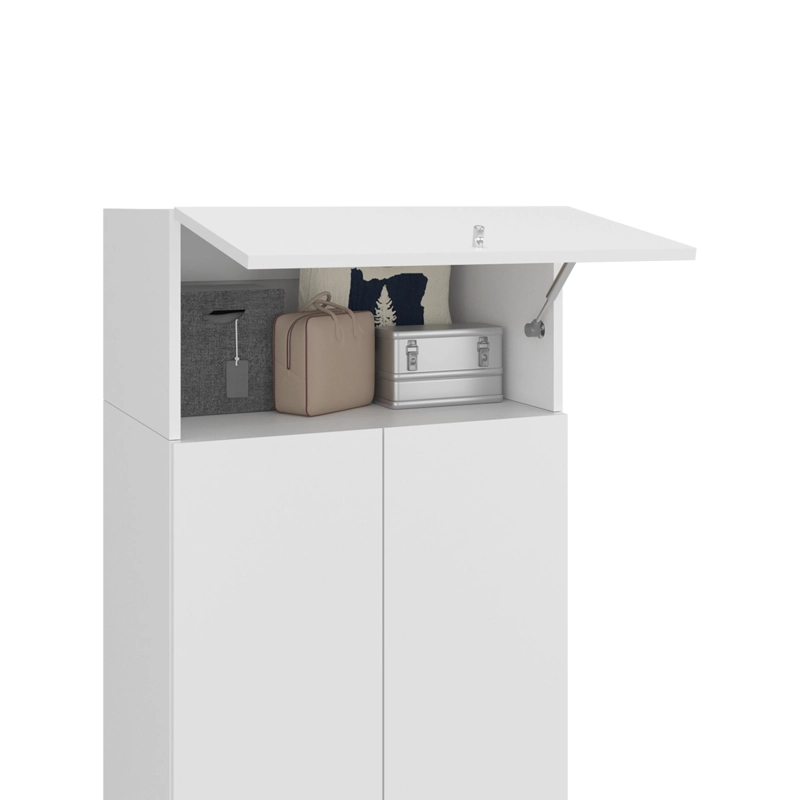 COMBO CLOSET 4 PUERTAS + MODULO SUPERIOR DREAMS WENGUE 200,0X60,0X40,2 CM - 6