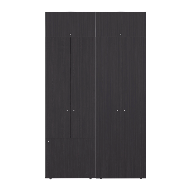 COMBO CLOSET 7 PUERTAS + MODULO SUPERIOR DREAMS WENGUE 200,0X120,0X40,2 CM - 4