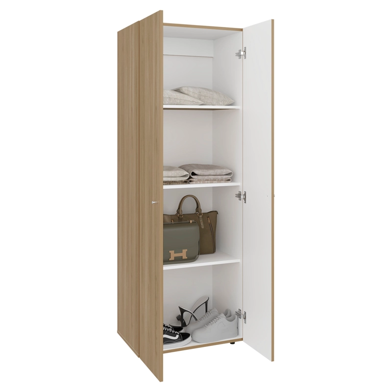 COMBO CLOSET 7 PUERTAS + MODULO SUPERIOR DREAMS FRESNO 200,0X120,0X40,2 CM - 7