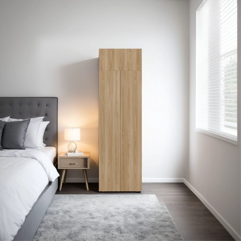 COMBO CLOSET 3 PUERTAS CON COLGADOR + MODULO SUPERIOR DREAMS FRESNO 200,0X60,0X40,2 CM - 1