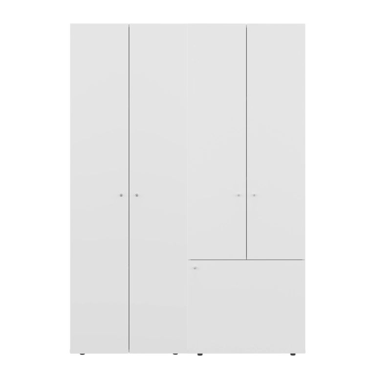 COMBO CLOSET 5 PUERTAS CON COLGADOR DREAMS BLANCO 170,0X120,0X40,2 CM - 4