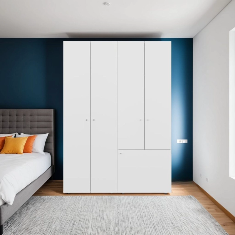 COMBO CLOSET 5 PUERTAS CON COLGADOR DREAMS BLANCO 170,0X120,0X40,2 CM - 9