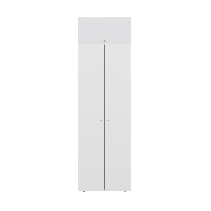 COMBO CLOSET 3 PUERTAS CON COLGADOR + MODULO SUPERIOR DREAMS BLANCO 200,0X60,0X40,2 CM - 3