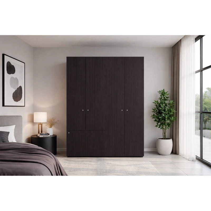 COMBO CLOSET 5 PUERTAS DREAMS WENGUE 170,0X120,0X40,2 CM - 1