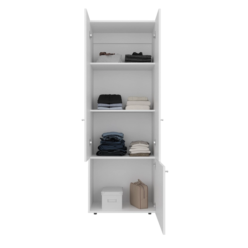COMBO CLOSET 7 PUERTAS + MODULO SUPERIOR DREAMS BLANCO 200,0X120,0X40,2 CM - 6