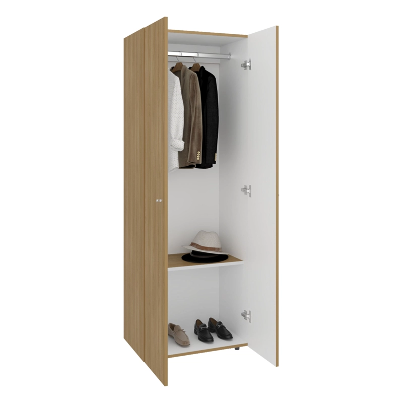COMBO CLOSET 6 PUERTAS + MODULO SUPERIOR DREAMS FRESNO 200,0X120,0X40,2 CM - 6