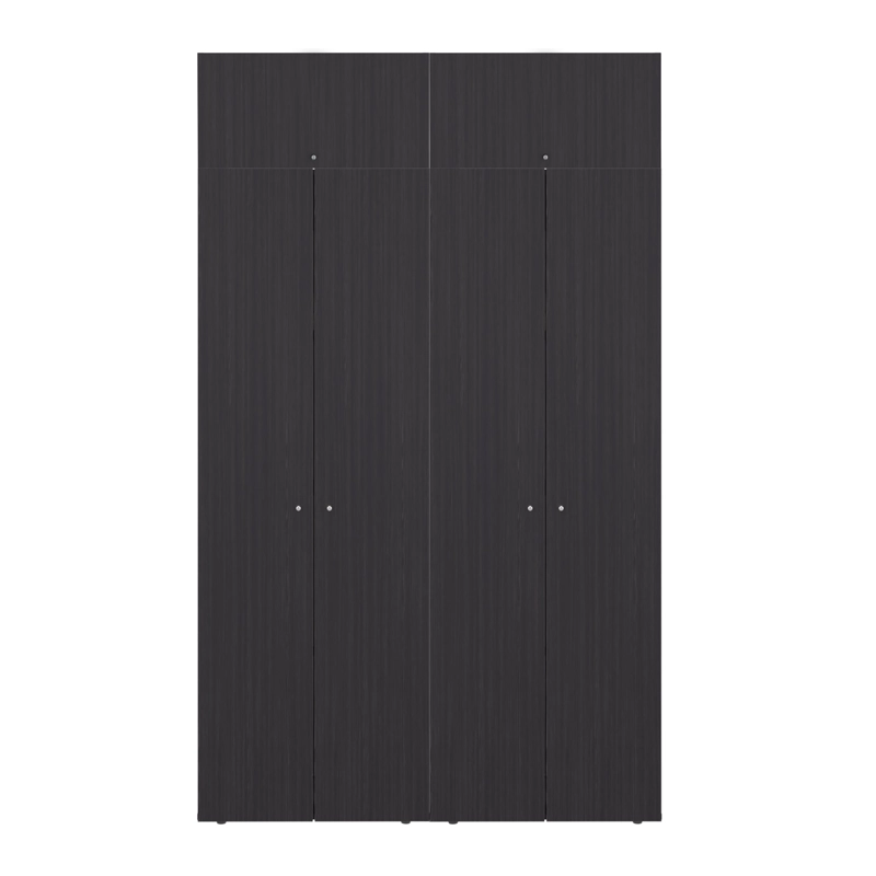 COMBO CLOSET 6 PUERTAS + MODULO SUPERIOR DREAMS WENGUE 200,0X120,0X40,2 CM - 4
