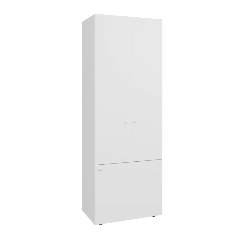 COMBO CLOSET 7 PUERTAS CON COLGADOR + MODULO SUPERIOR DREAMS BLANCO 200,0X120,0X40,2 CM - 5
