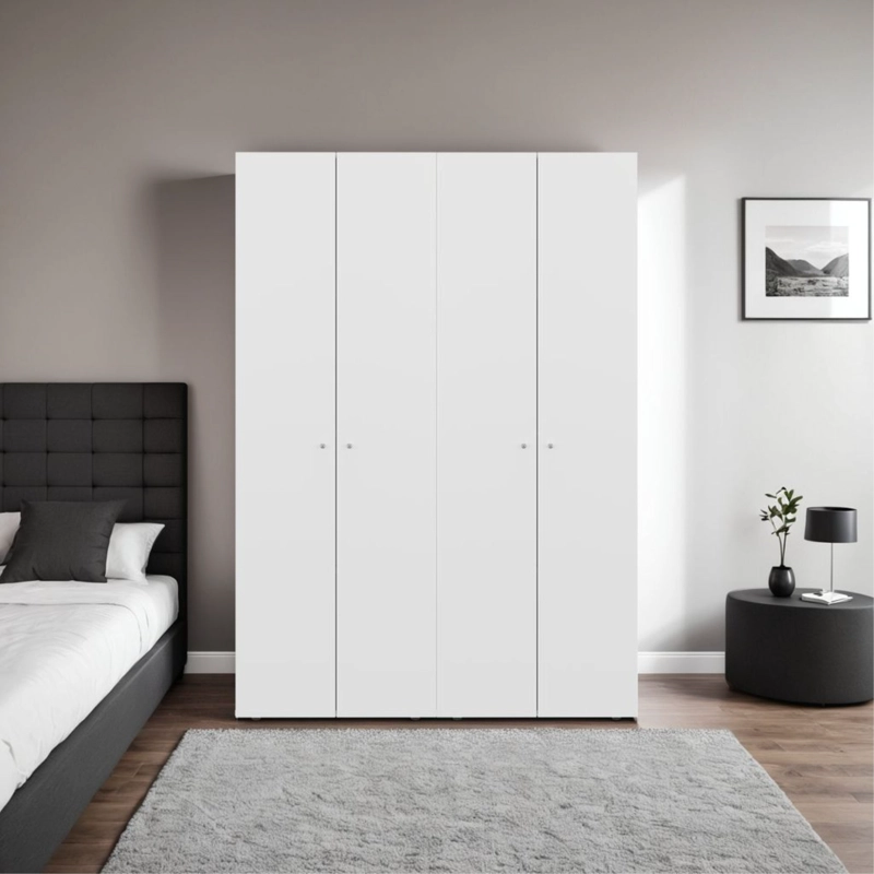 COMBO CLOSET 4 PUERTAS DREAMS BLANCO 170,0X120,0X40,2 CM - 7