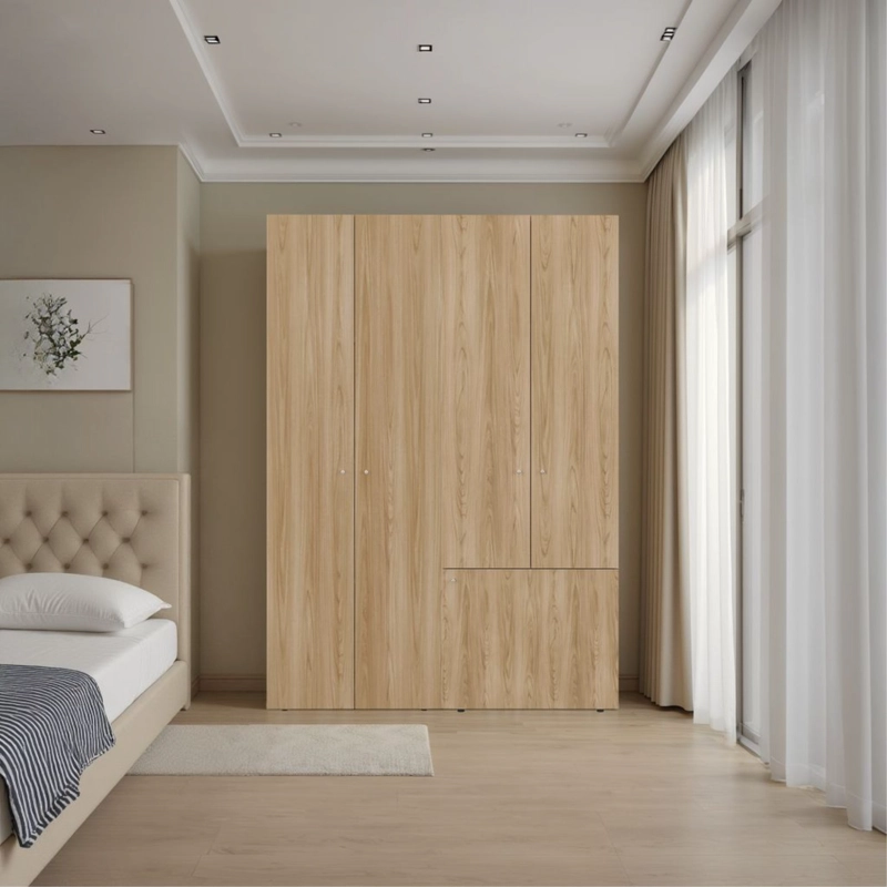 COMBO CLOSET 5 PUERTAS CON COLGADOR DREAMS FRESNO 170,0X120,0X40,2 CM - 1