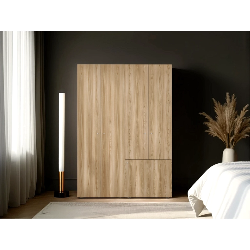 COMBO CLOSET 5 PUERTAS CON COLGADOR DREAMS FRESNO 170,0X120,0X40,2 CM - 9