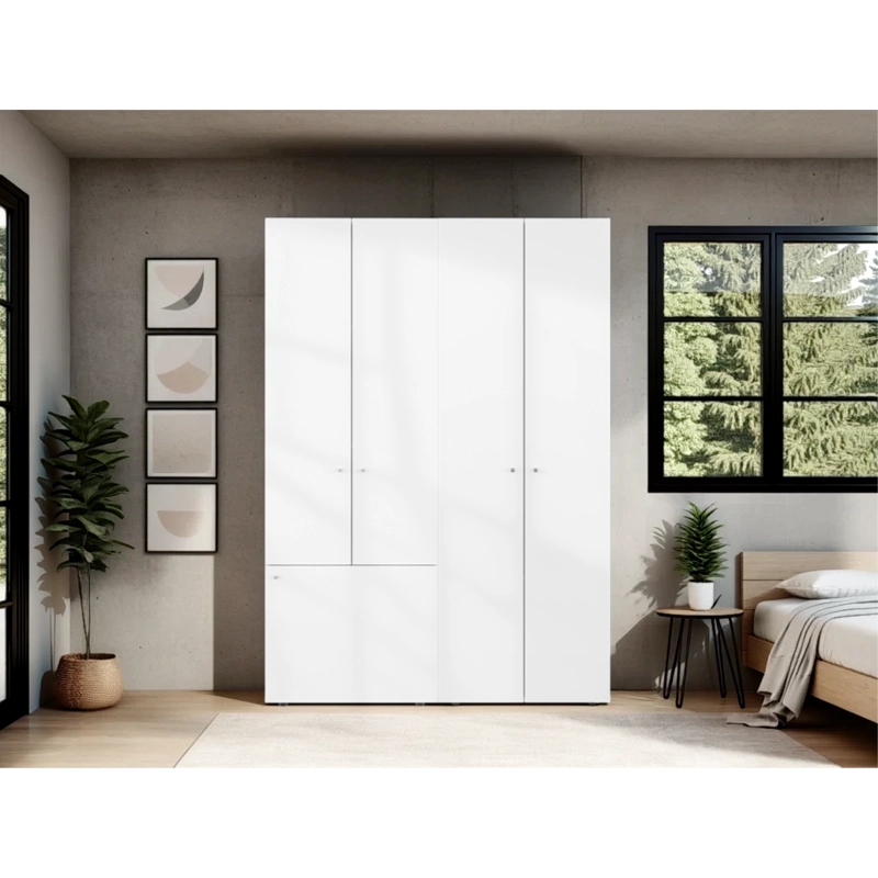 COMBO CLOSET 5 PUERTAS DREAMS BLANCO 170,0X120,0X40,2 CM - 9