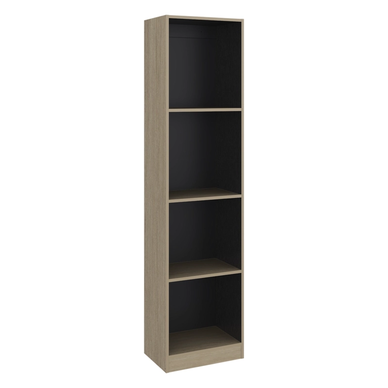 ESTANTE 4 NIVELES HOME-E2 CARTAGENA Y WENGUE 180,6X45,0X29,9 CM - 4