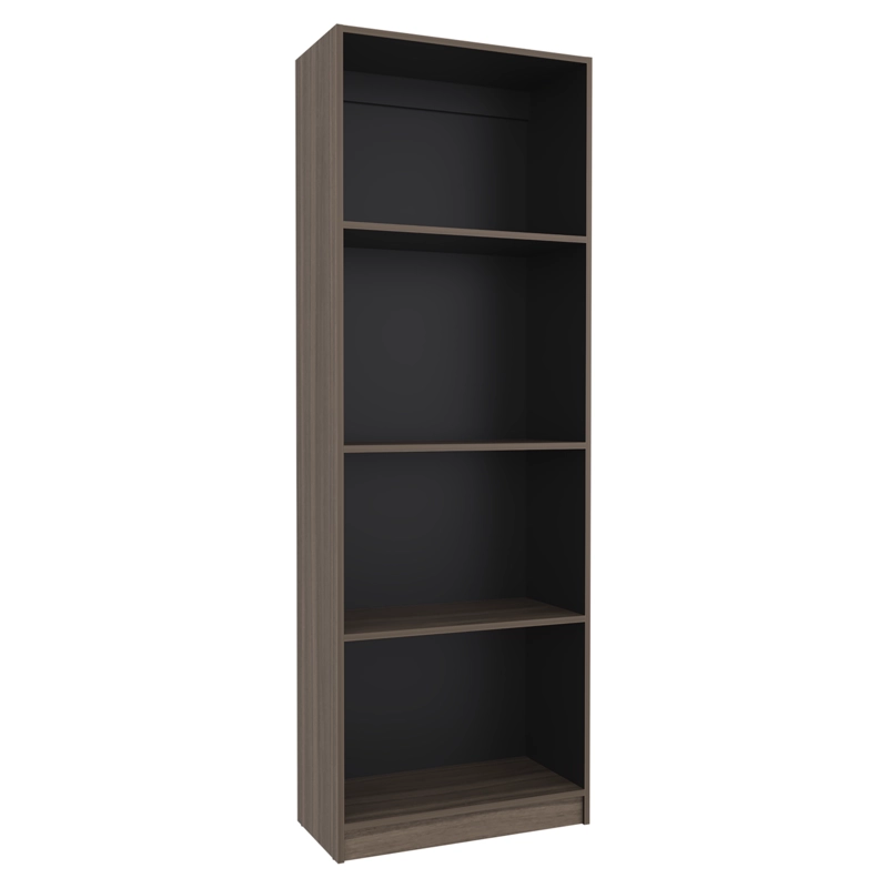 ESTANTE REPISAS MOVILES HOME-E1 180,6X62,8X29,9 CM  AVELLANA Y WENGUE - 4
