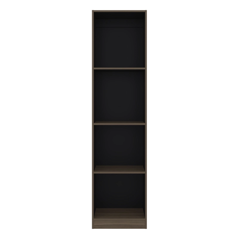 ESTANTE 4 NIVELES HOME-E2 AVELLANA Y WENGUE 180,6X45,0X29,9 CM - 5