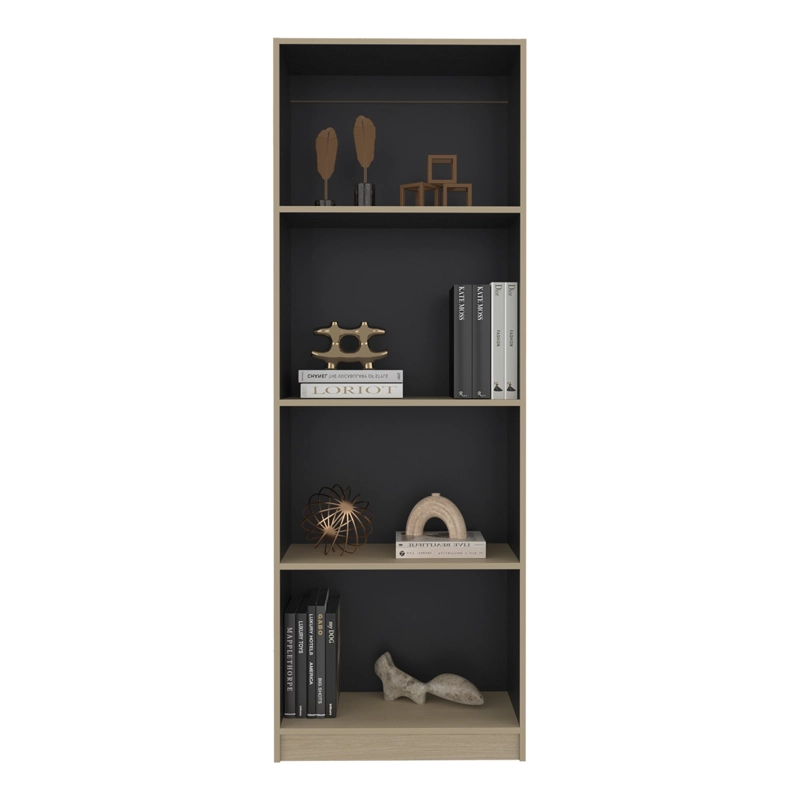ESTANTE HOME-E1 180,6X62,8X29,9 CM CARTAGENA Y WENGUE - 3