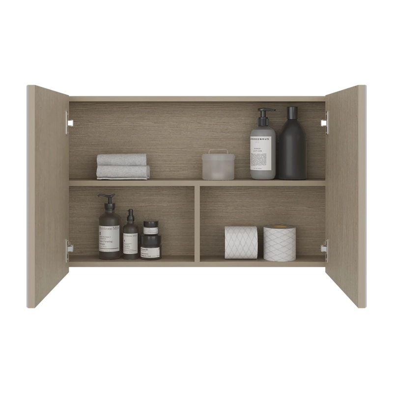 BOTIQUIN 80 2 PUERTAS CON ESPEJO CARTAGENA 50X80X14,1 CM - 6
