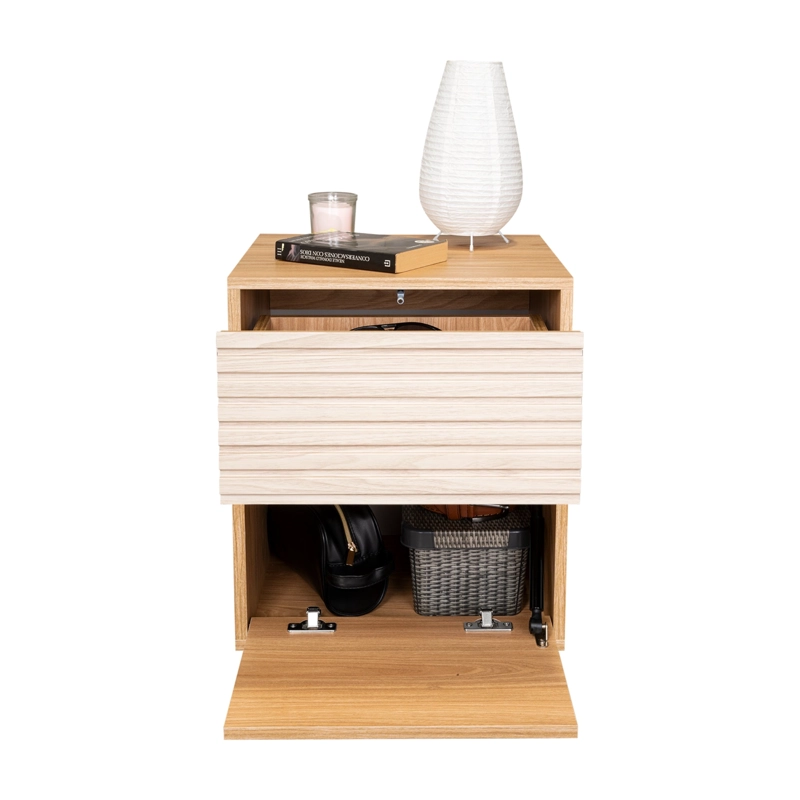 VELADOR 1 CAJON 1 PUERTA WANDA FRESNO 52X42,6X37,6 CM - 6