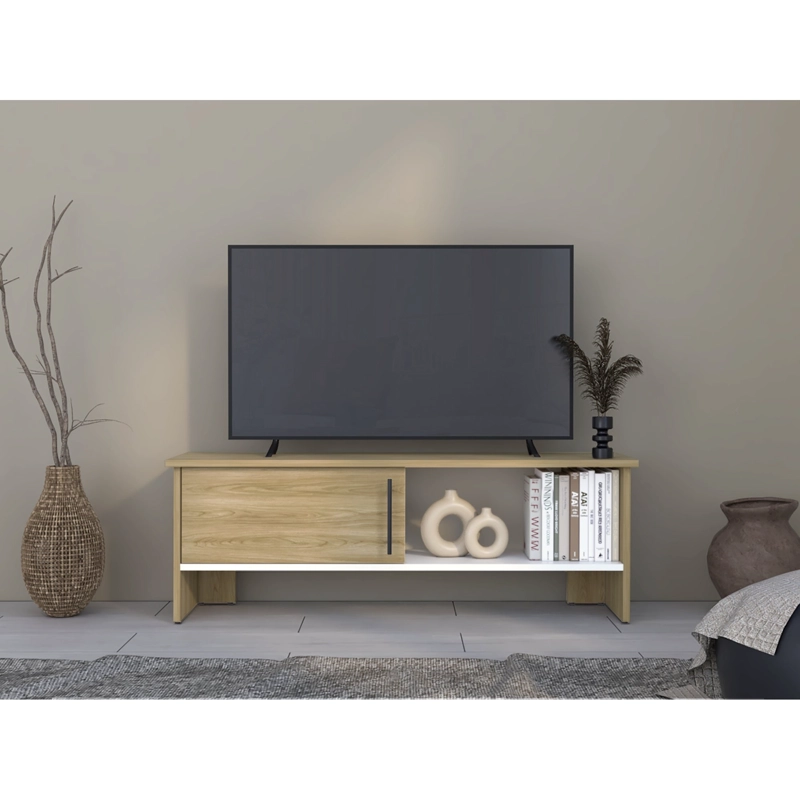 RACK TV60' NAVIA 1 PUERTA FRESNO 42,2X120,3X31,1 CM - 2