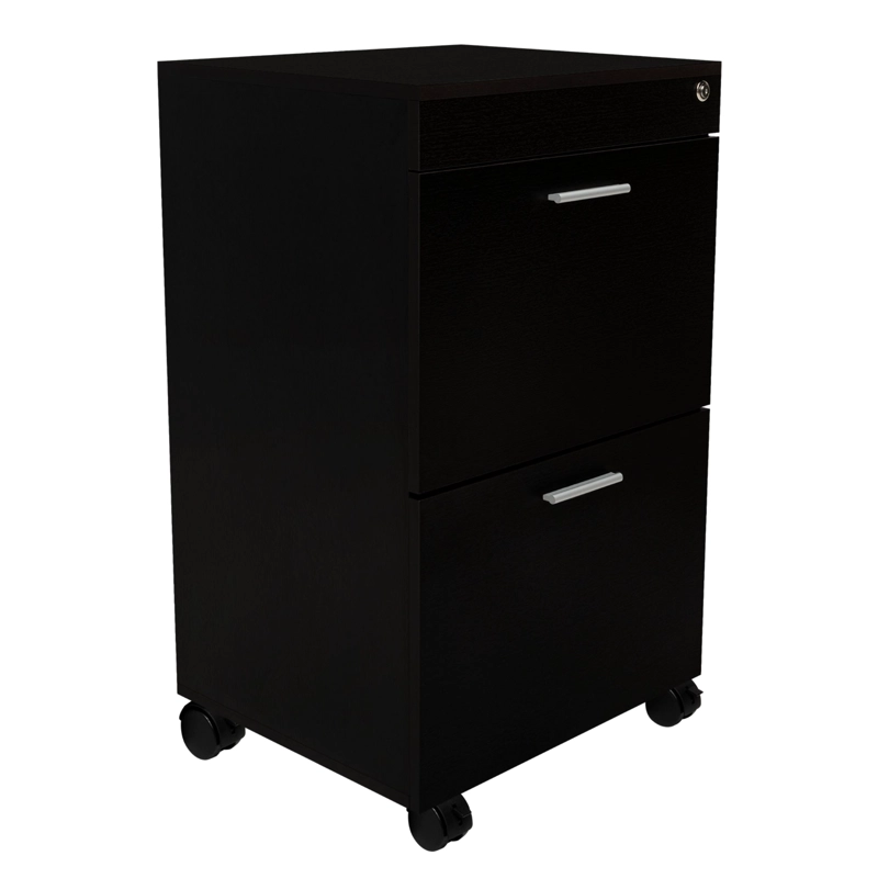 CAJONERA BAJA CON RUEDAS 2 CAJONES ANDES WENGUE 82,4X49,5X45CM - 3