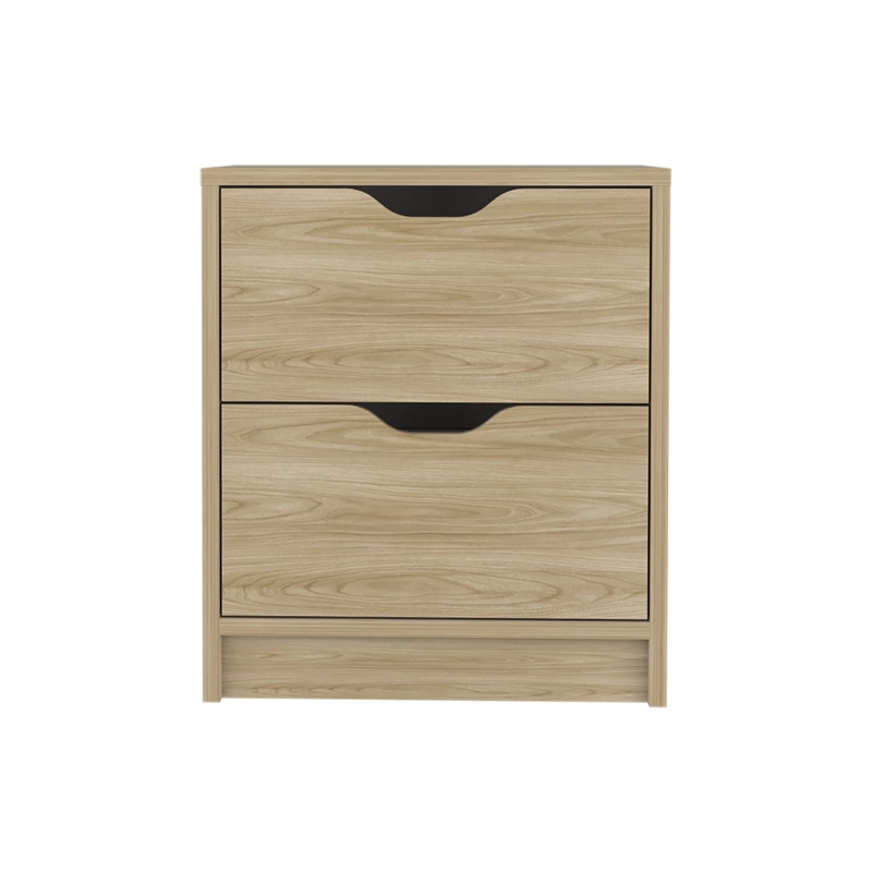 VELADOR 2 CAJONES BASILEA DUNA Y BLANCO 48X41X36,3 CM - 4