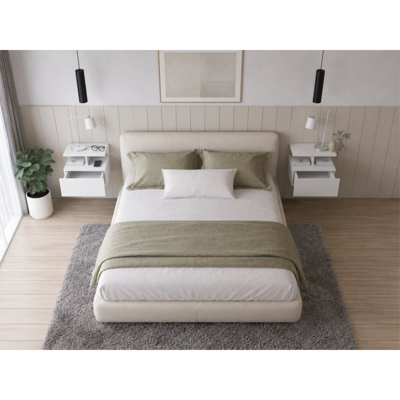 COMBO 2 VELADORES FLOTANTES 1 CAJON DREAMS BLANCO - 1