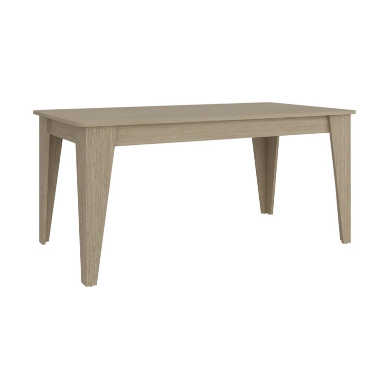 MESA DE COMEDOR TORINO AVELLANA 74X160X88 CM - 4