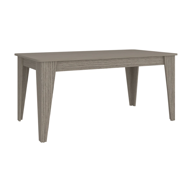 MESA DE COMEDOR TORINO AVELLANA 74X160X88 CM - 4